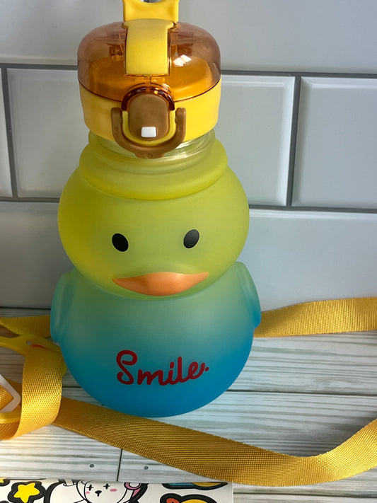 Yellow/Blue Duck Water Bottle