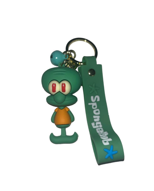 3D Squidward Keychain